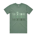 The Cat Empire Sage Triple Stacked Logo T-shirt (Men's Size Based)